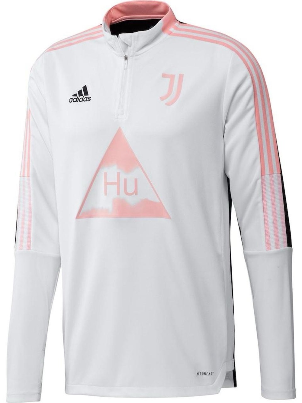 Adidas 2020-21 Juventus Human Race Training Top - White-Black-Pink Size L